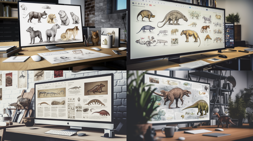 Brooklake_highly_realistic_website_ux_sketch_of_a_animal_evolut_d614d30c-7760-473a-8090-255e29f74390