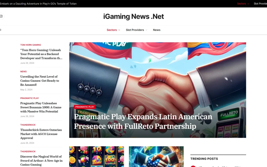 Announcing the Launch of iGamingNews.net